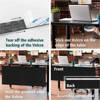 60" Under Desk Privacy Panel - Image 4