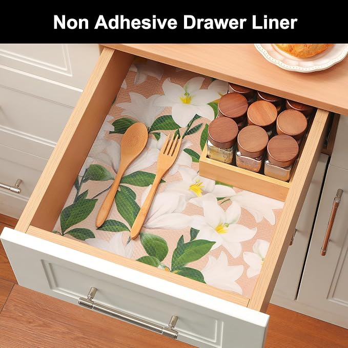 Cooyes Shelf Liner – Premium Non-Adhesive Cabinet & Drawer Liner - Image 4