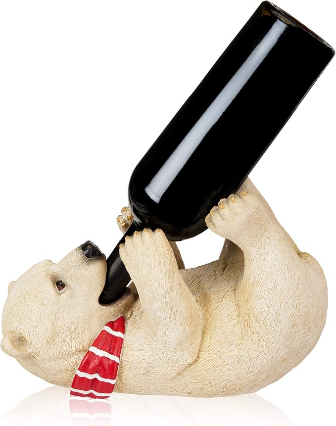True Cheery Cub Polyresin Wine Bottle Holder - Image 6