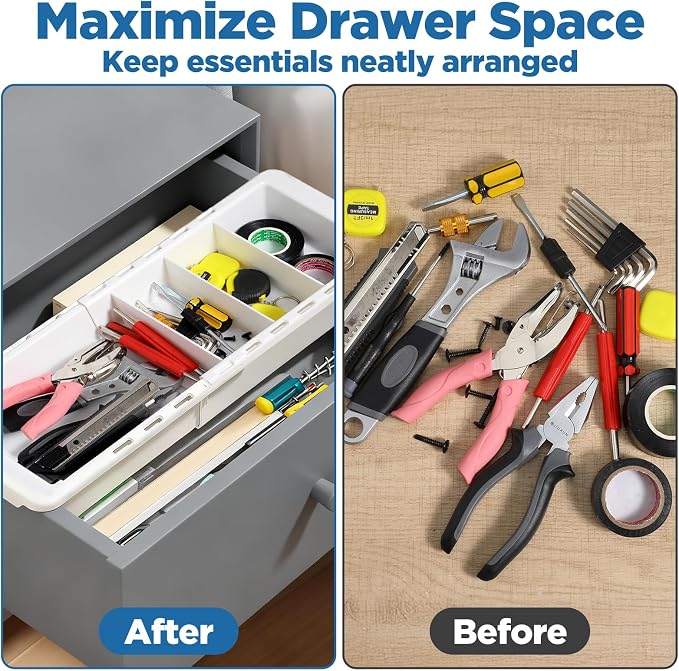 2pcs Expandable Drawer Organizer - Image 5