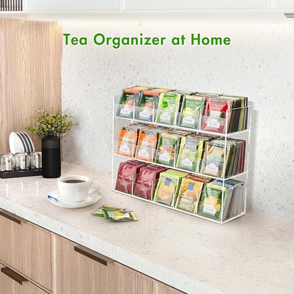 BEYGORM Acrylic Tea Bag Organizer - Image 4