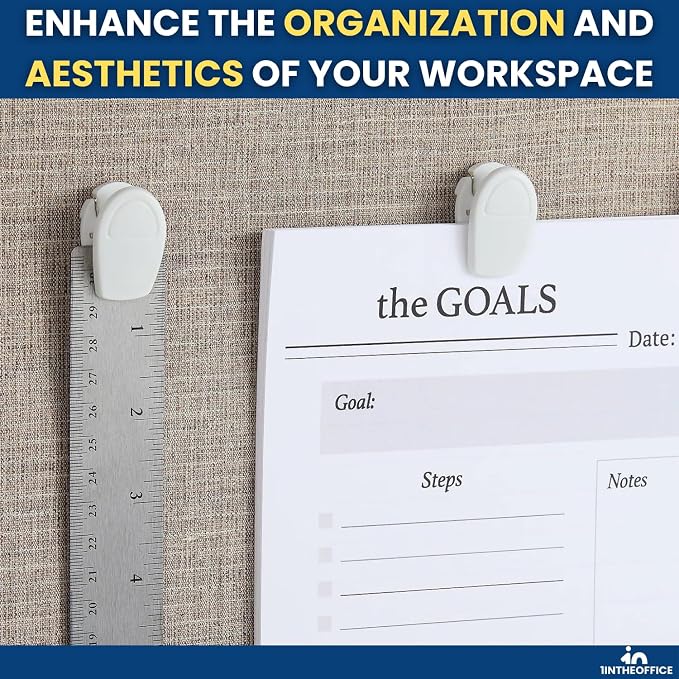 1InTheOffice Cubicle Clips, Office Clips, Wall Clip - Image 8