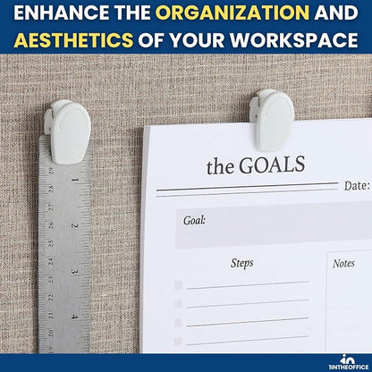 1InTheOffice Cubicle Clips, Office Clips, Wall Clip - Image 8