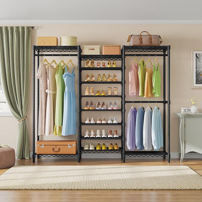 VIPEK S3 Heavy Duty Garment Rack Freestanding Clothes Rack Closet Storage - Image 7