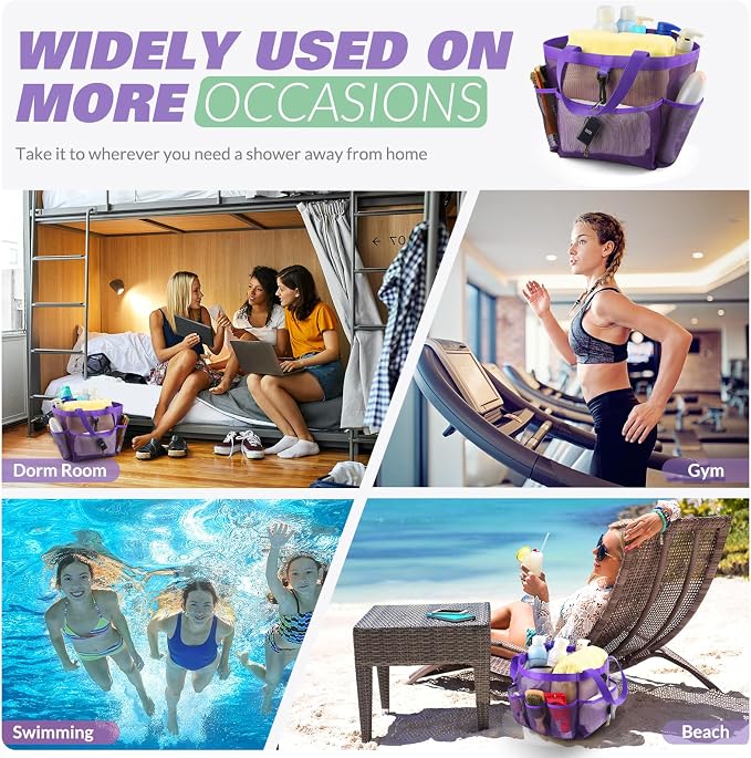 LOYEE Mesh Shower Caddy Portable - Image 7