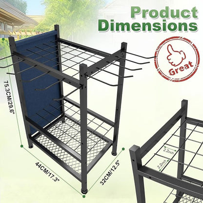 Garden Tool Organizer, Garden Yard Tool Rack - Image 2