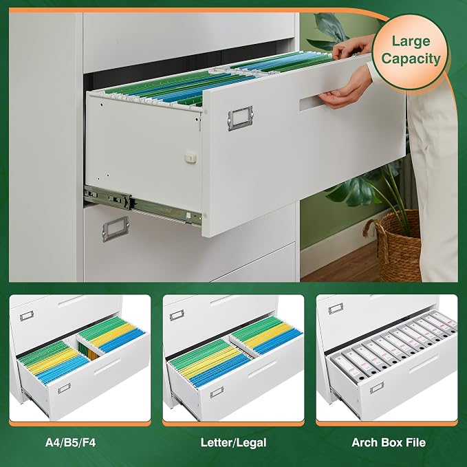 Letaya 3 Drawer File Cabinets - Image 9