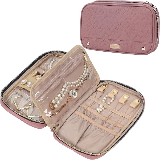 NISHEL Travel Jewelry Case, Holiday Organizer by NISHEL