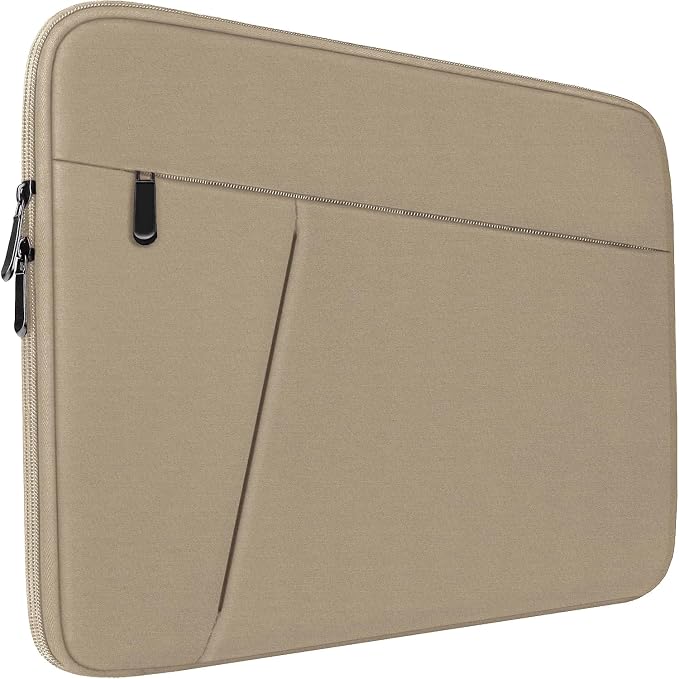 15.6 inch Laptop Sleeve, Shockproof Protective Computer Carrying Cover by BOOEUDI