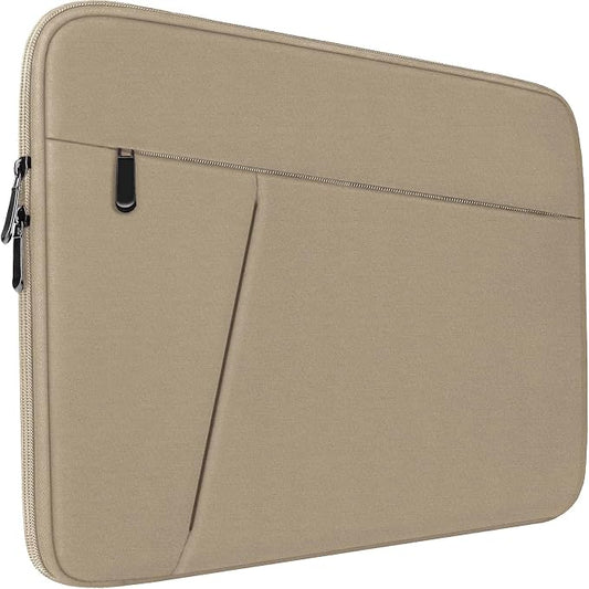 15.6 inch Laptop Sleeve, Shockproof Protective Computer Carrying Cover by BOOEUDI