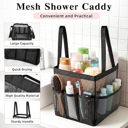 Mesh Shower Caddy Portable Shower Caddy Bag - Image 4