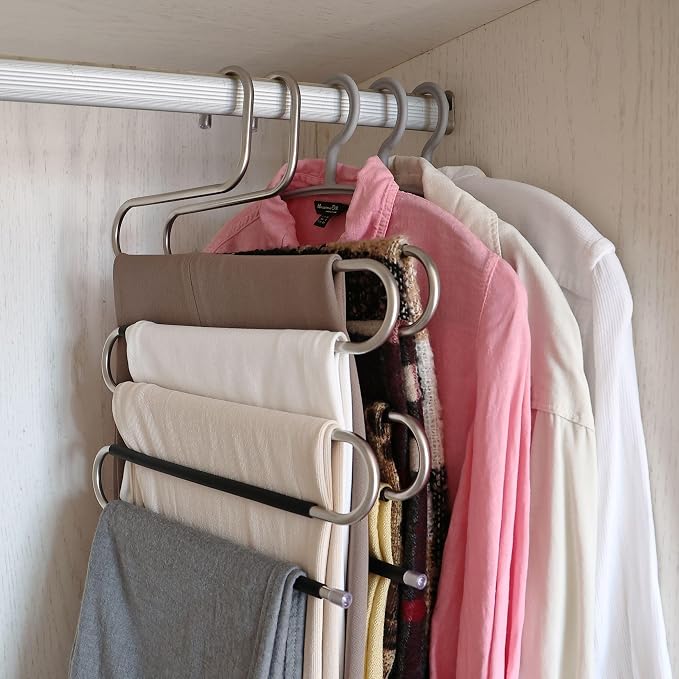 Mr. Pen- Pants Hangers Space Saving, 5 Pack, Pant Hangers Space Saving | Hangers - Image 7