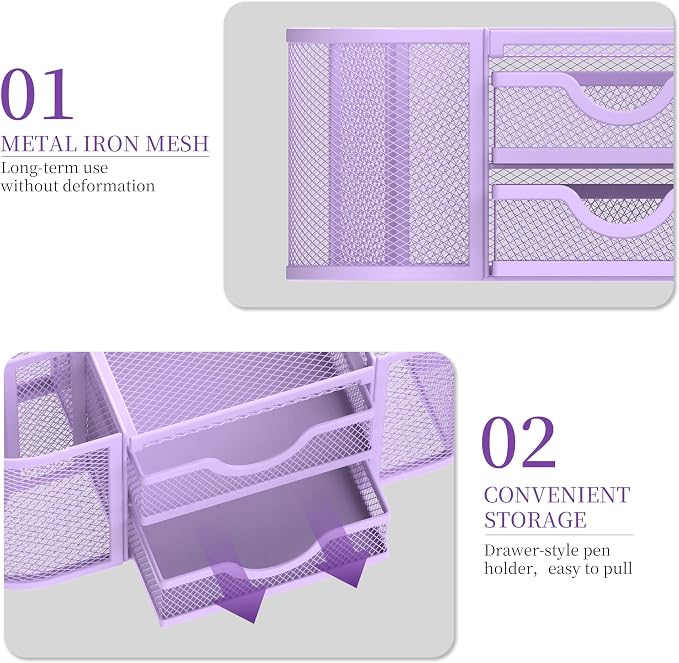 SUPEASY Mesh Desk Organizer, Desk Organizers and Accessories - Image 5