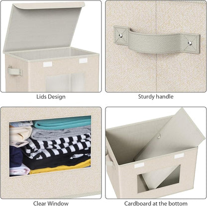 Univivi Collapsible Stackable Storage Bins - Image 4