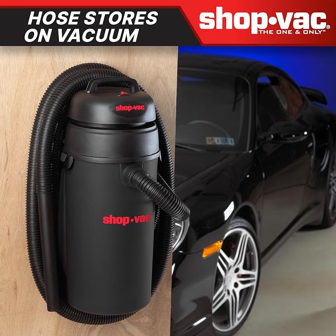 Shop-Vac 9522205 5 Gallon 5.5 Peak HP Hangup Wet/Dry Vacuum, 1.25 Inch Diameter - Image 6