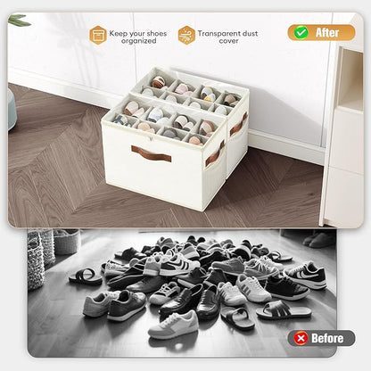 Budding Joy 2 Pack Shoe Organizer - Image 2