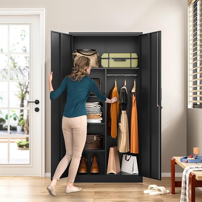 Wide & Deep Metal Storage Cabinet - Image 5