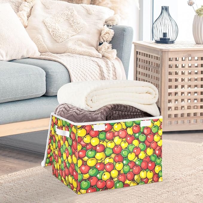 Storage Bins with Lids Storage Containers Storage Box with Handles Storage - Image 6