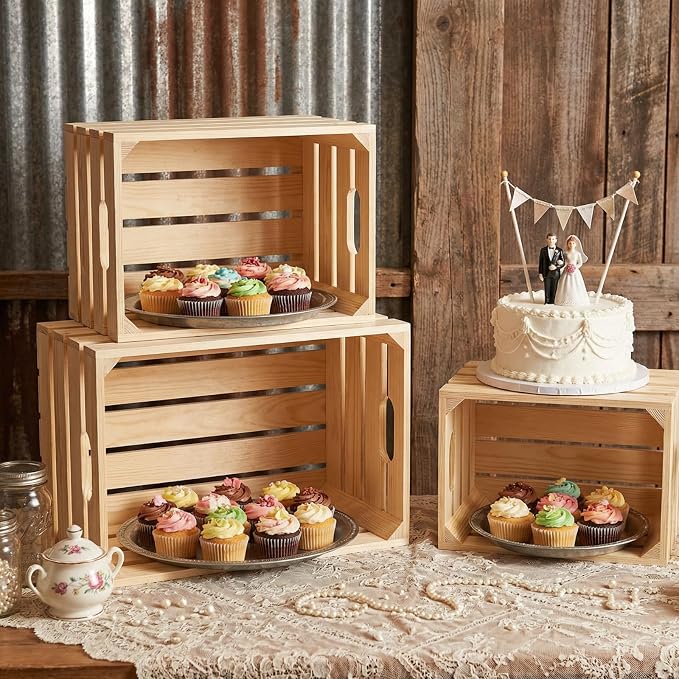 ZENFUN 3 Pack Wooden Nesting Crates - Image 6