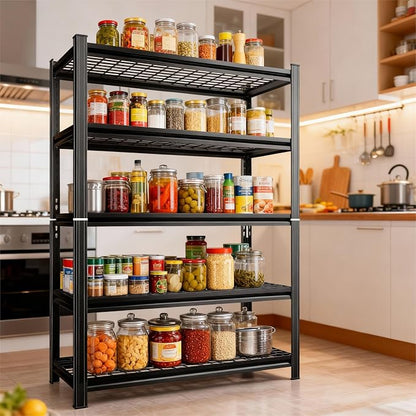 47''W Wire Garage Metal Shelving, 3000 Lbs Heavy-Duty Garage Storage Shelves - Image 6