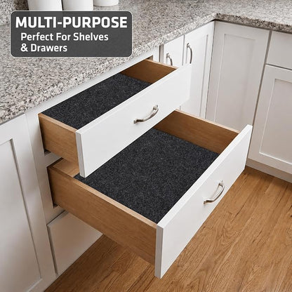 Drymate Premium Luxury Shelf & Drawer Liner, Thick Cushioned Fabric, - Image 7
