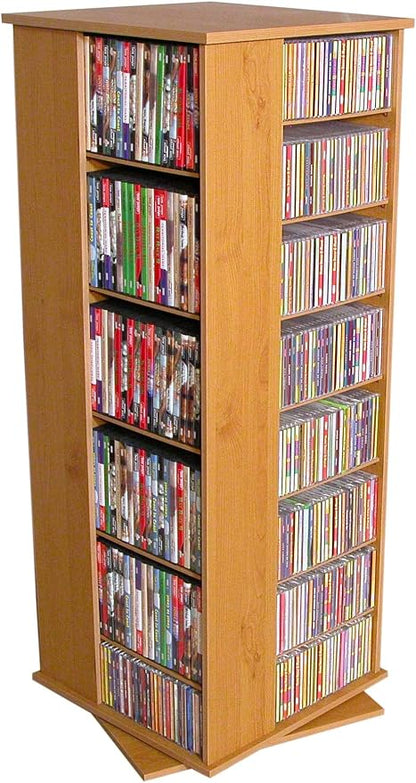 Venture Horizon Revolving Media Tower 900 Oak by VentureHorizon