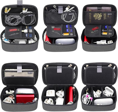 sisma Travel Electronics Organizer Small Carrying Case - Image 3