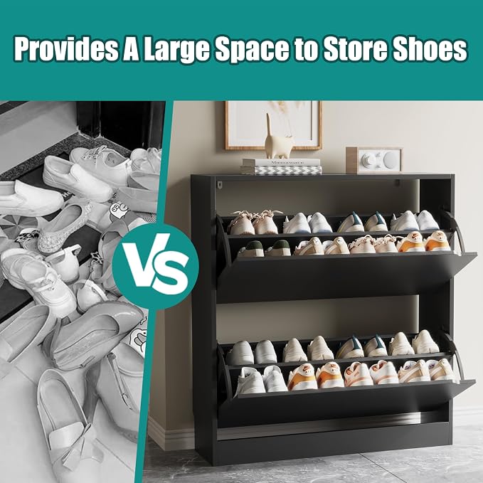 Xixini Shoe Storage Cabinet for Entryway - Image 5