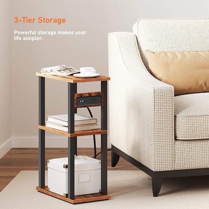 TUTOTAK Small Narrow Side Table - Image 5