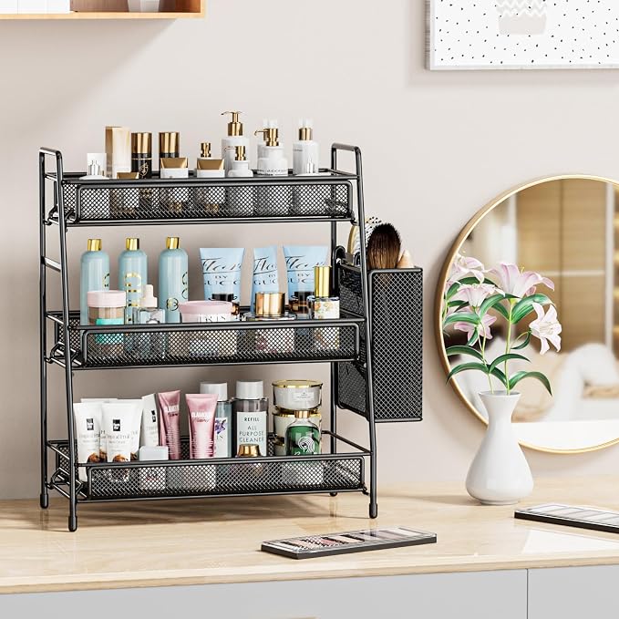 EKNITEY Bathroom Countertop Organizer Shelf - Image 3