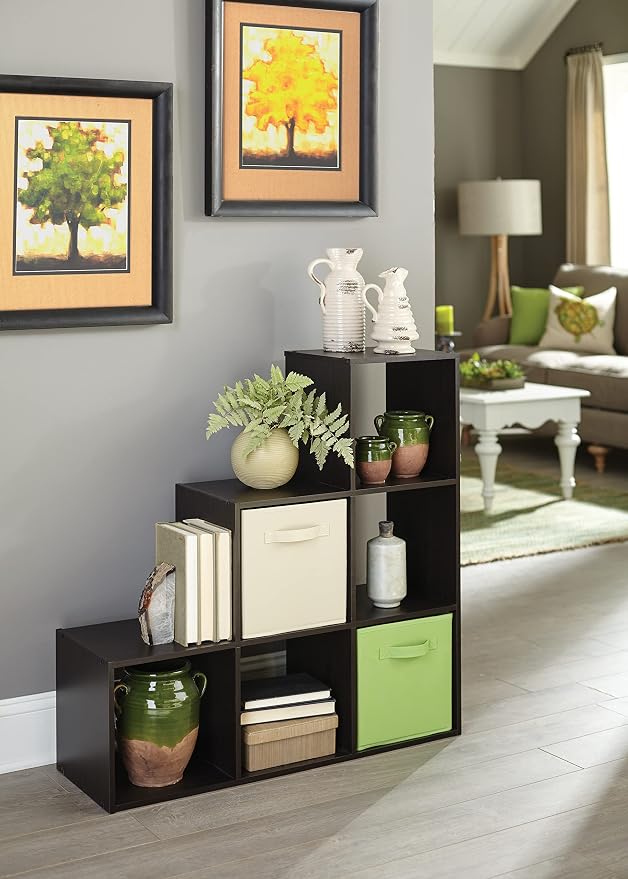 ClosetMaid Cubeicals 3-2-1 Cube Storage Shelf Organizer Bookshelf - Image 6