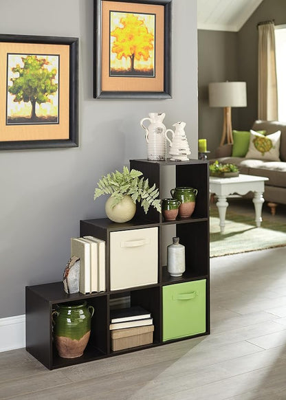ClosetMaid Cubeicals 3-2-1 Cube Storage Shelf Organizer Bookshelf - Image 6