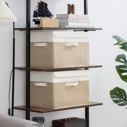 GRANNY SAYS Storage Boxes with Lids, Decorative Storage Bins, Shelf Baskets - Image 2