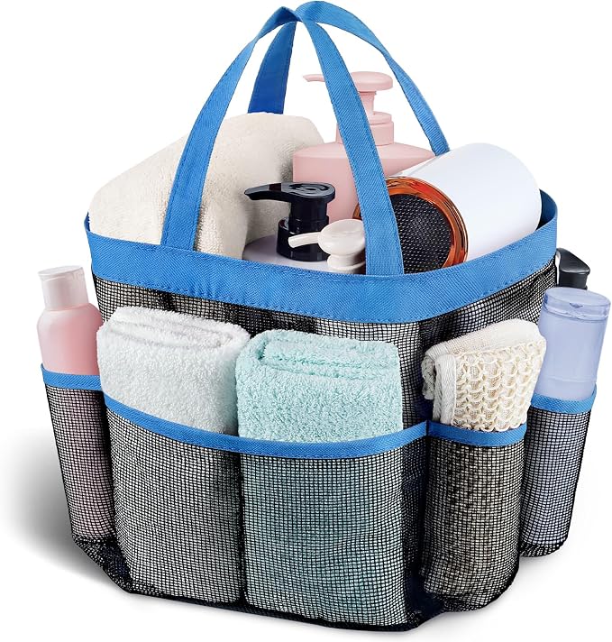 Mesh Shower Caddy Portable by Attmu