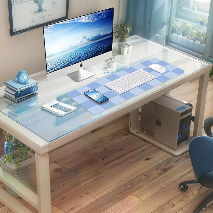 Non-Slip Desk Pad, Waterproof PU Leather Protector, Easy Clean Laptop Mat - Image 6