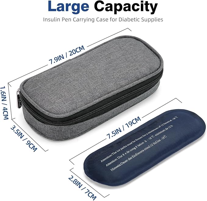 AMOZZ Insulin Cooler Travel Case - Image 2