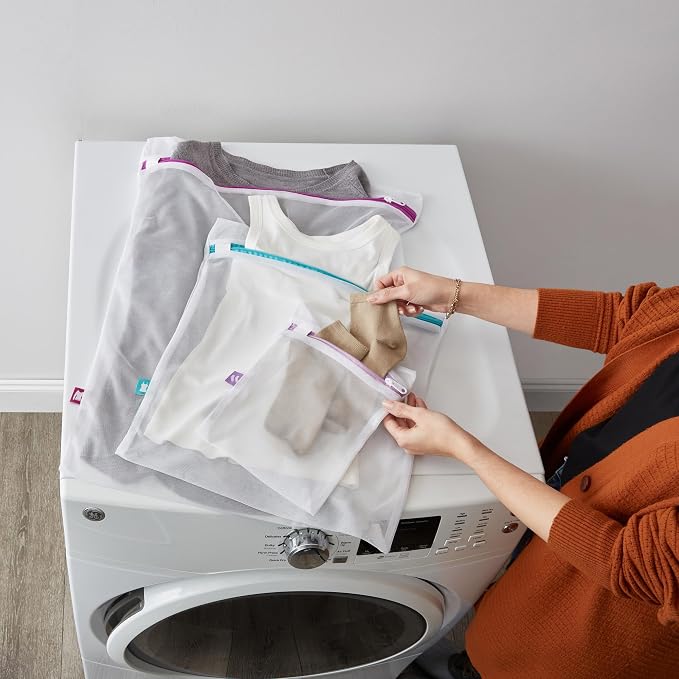 Laundry 360 Sanitized Treated 3 Piece Mesh Wash Bag - Image 10