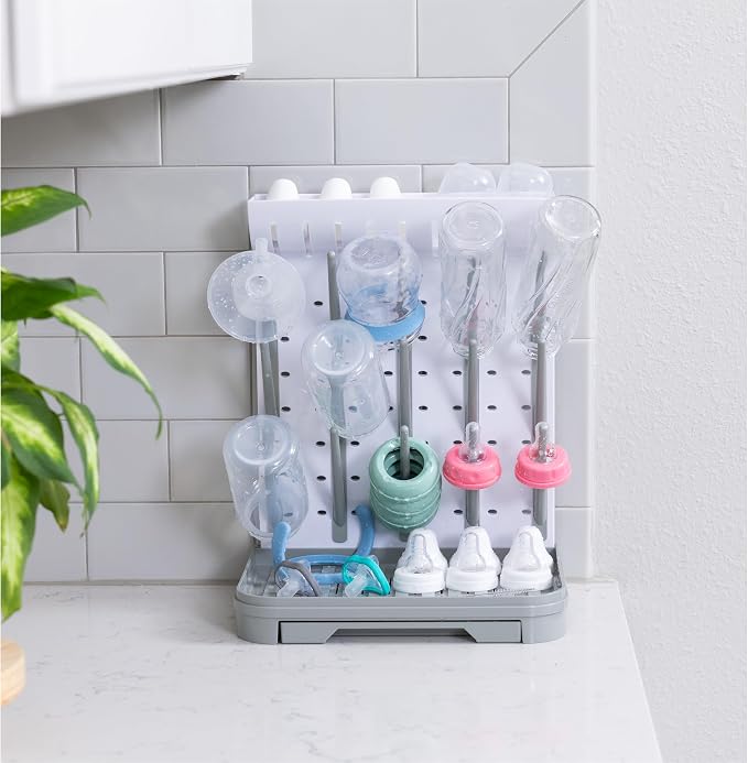 Baby Bottle Drying Rack – Large Vertical Bottle Dryer - Image 4