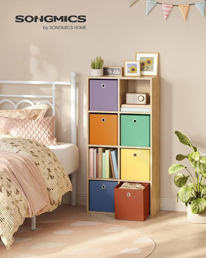 SONGMICS Storage Cubes, Rainbow Storage Bins, 10.2 x 10.2 x 11 Inches, - Image 2