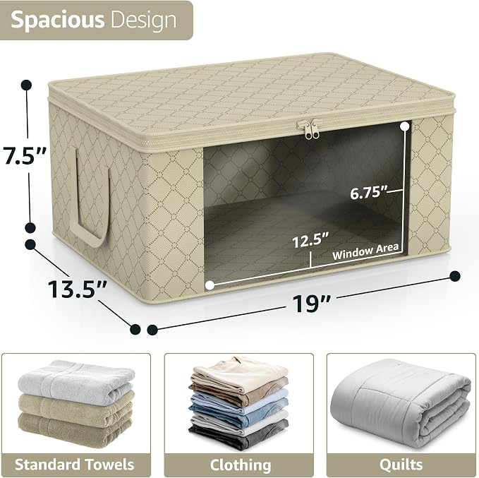 Sorbus Medium Clothes Storage Bags - Image 3