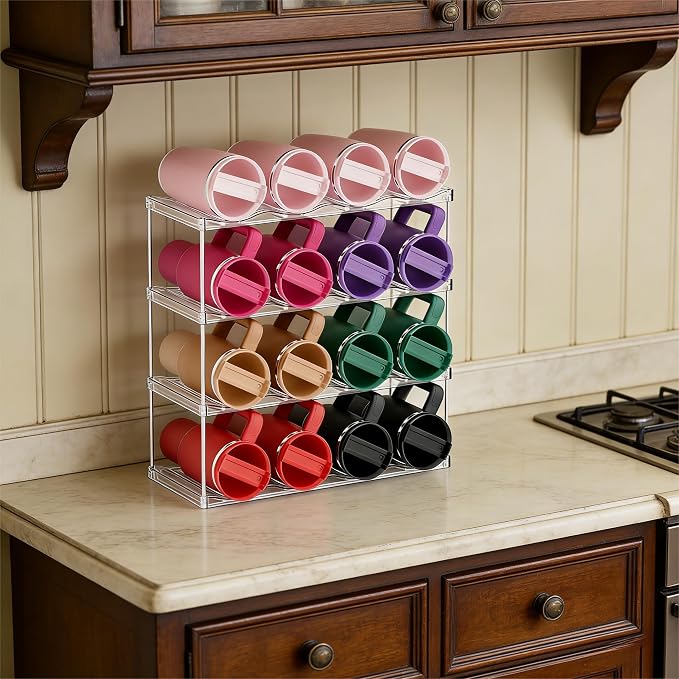 Stackable Water Bottle Organizer - Image 2