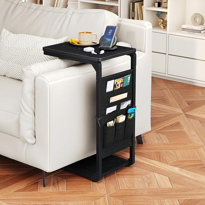 Small Black TV Tray, Trays Table - Image 6
