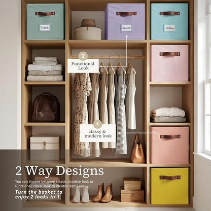 DECOMOMO Storage Bins, Cube Storage Bin - Image 4
