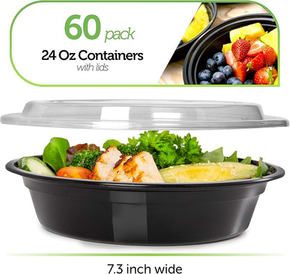 PrepNaturals Reusable Plastic Containers - Image 2
