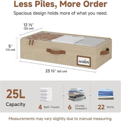 StorageWorks Under Bed Storage Containers - Image 2