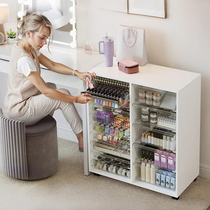 WOPITUES Mobile Storage Cabinet - Image 5