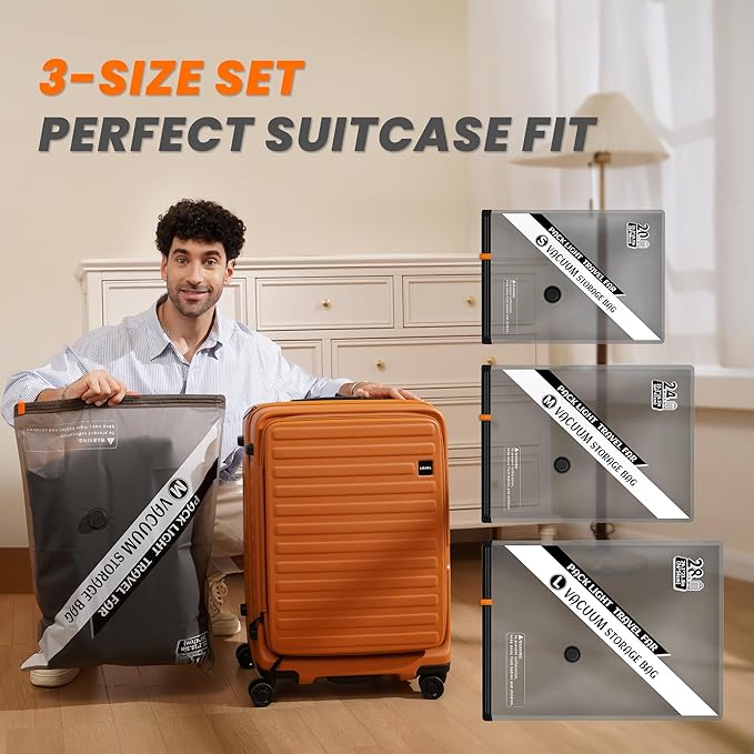 15 Pack Travel Vacuum Storage Bags - Image 6