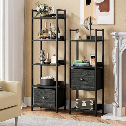 Furologee 5 Tier Bookshelf - Image 2