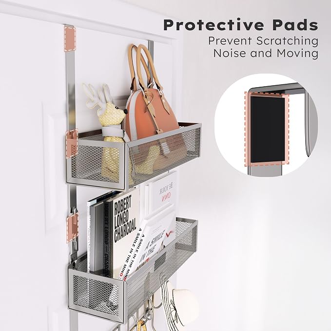 Consumest Over The Door Hooks Organizer - Image 3