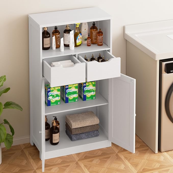Walsunny Floor Storage Cabinet, Organizer - Image 7